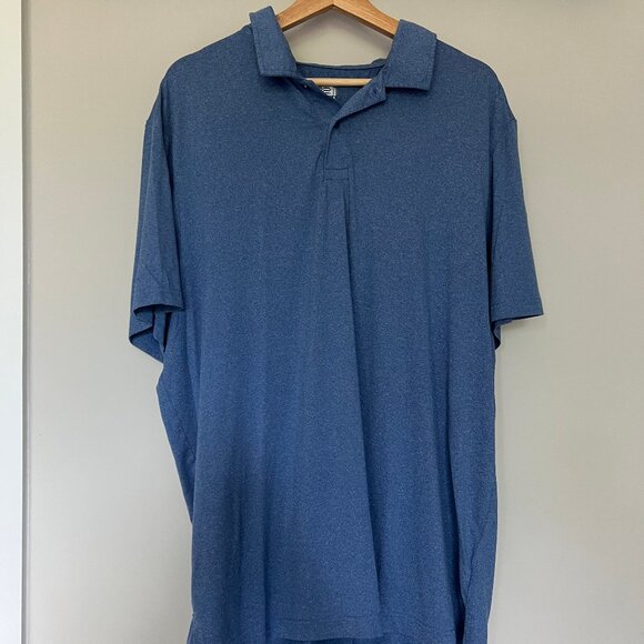Men's athletic short sleeve collared shirt - Picture 1 of 3
